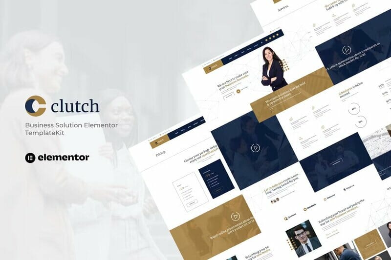 Clutch – Business Solution Elementor Template Kit