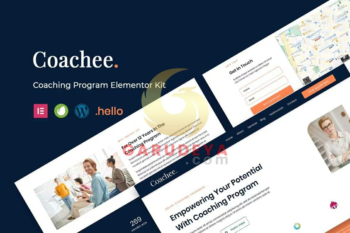 Coachee - Coaching Program Elementor Template Kit