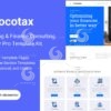 Cocotax - Accounting & Finance Consulting Elementor Template Kit