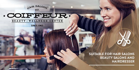 Coiffeur – Hair Salon WordPress Theme