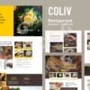 Coliv - Restaurant Template Kit