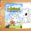 Printable Coloring Book - Learn the Alphabet - Animal Series