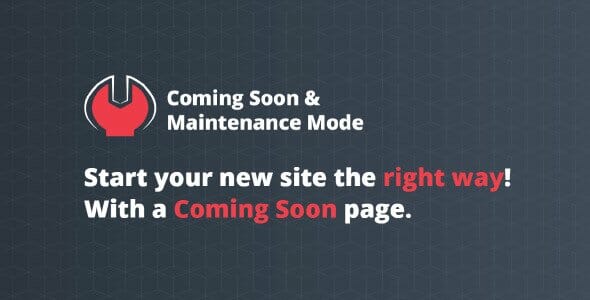 Coming Soon & Maintenance Mode Pro