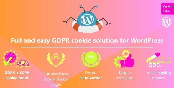 Complete GDPR AVG CCPA Cookie Compliance WordPress plugin - WeePie Cookie Allow