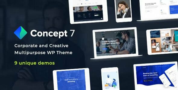 Concept Seven | Responsive Multipurpose WordPress Theme