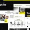 Consto Industrial Construction Company Theme