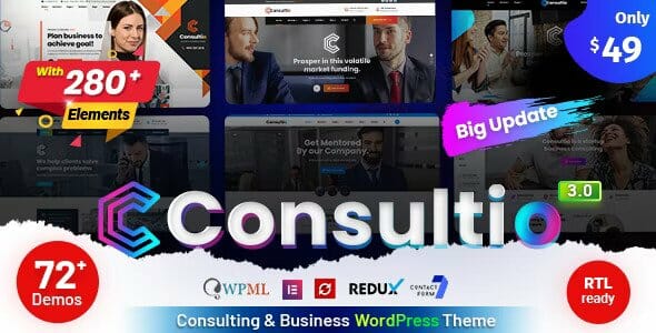 Consultio - Consulting Corporate Theme
