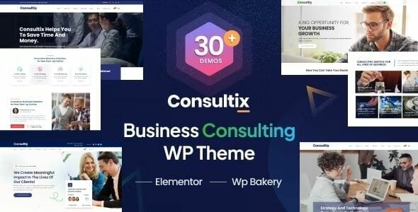 Consultix – Business Consulting WordPress Theme