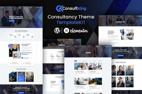 Consultking – Business Elementor Template Kit