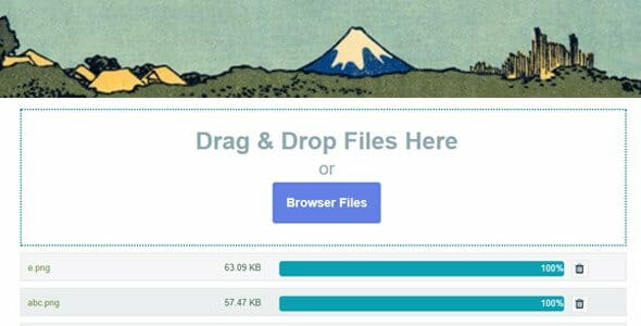 Contact Form 7 Drag and Drop FIles Upload – Multiple Files Upload