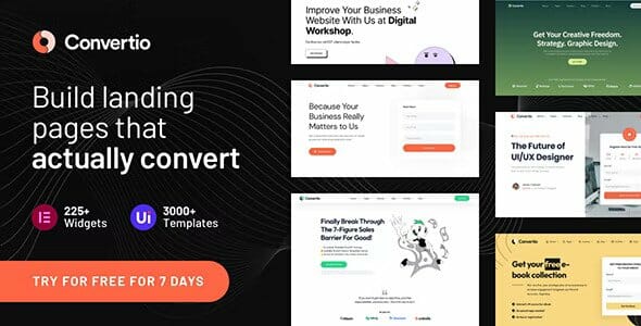 Convertio – Conversion Optimized Landing Page Theme