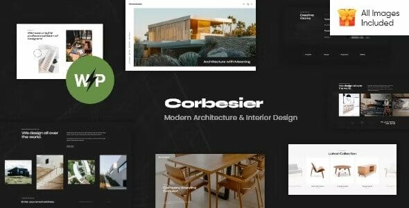 Corbesier – Architecture & Design Interior & Exterior Modern WordPress Theme