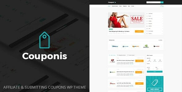 Couponis – Affiliate & Submitting Coupons WordPress Theme