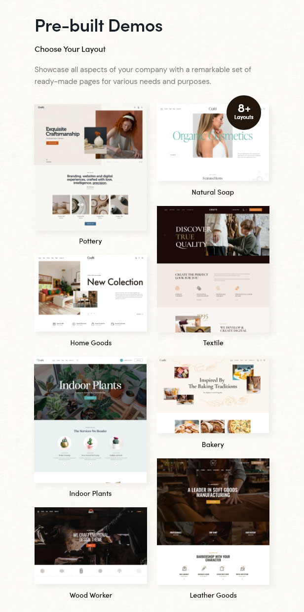 Crafti - Handmade Store WordPress Theme
