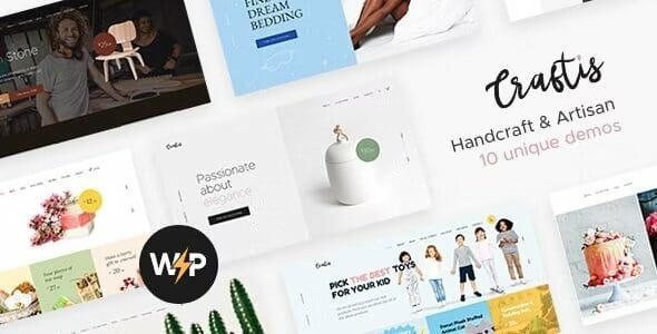 Craftis – Handmade, Handcraft & Artisan WordPress Theme for Creatives