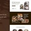 Craftur - Craftsman & Handmade Products Elementor Template Kit