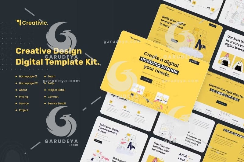 Creativic - Creative Agency Elementor Template Kit