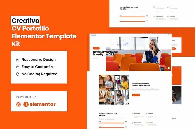 Creativo – Creative Agency Elementor Template Kit