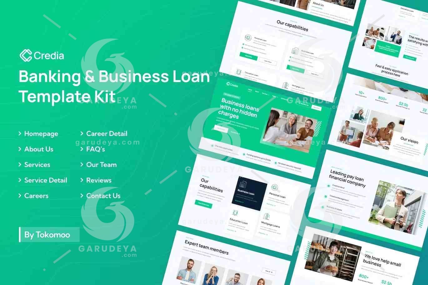 Credia – Banking & Business Loan Elementor Template Kit