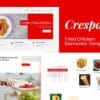 Crespo - Fast Food Restaurant Elementor Template Kit