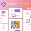 Crivto - Cryptocurrency & Bitcoin Elementor Template Kit