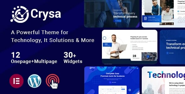 Crysa – IT Solutions WordPress