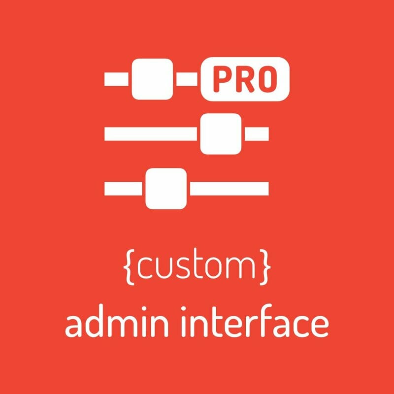 Custom Admin Interface Pro