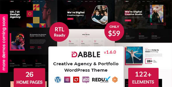 Dabble - Creative Agency & Portfolio