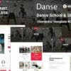 Danse - Dance School and Studio Elementor Template Kit