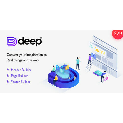 Deep – Creative Multi-Purpose WordPress Theme