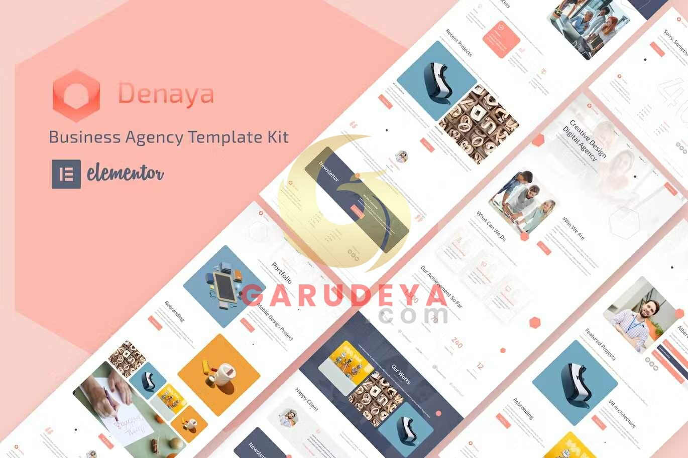 Denaya – Business Agency Elementor Template Kit