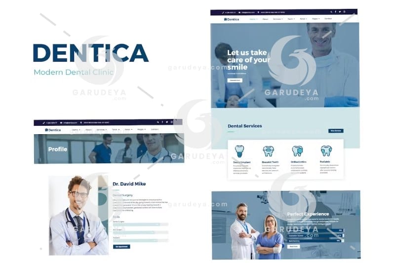 Dentica – Dental Clinic Elementor Template Kit