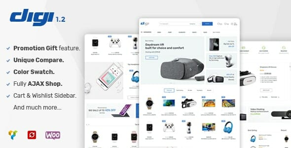 Digi – Electronics Store WooCommerce Theme