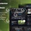 DigiBuzz - Dark Digital Agency Elementor Template Kit