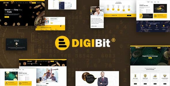 DigiBit – Bitcoin Trading WordPress Theme