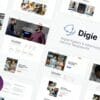 Digie | Digital Agency & Advertising Service Elementor Template Kit