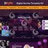 Digitly - Digital Service Agency Elementor Template Kit