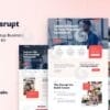 Disrupt - Tech Startup Business Elementor Template Kit