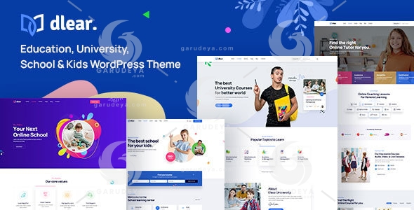 Dlear - Education, University & School WordPress Theme