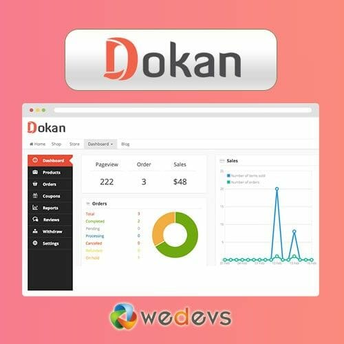 Dokan Pro – MultiVendor Marketplaces WordPress Plugin