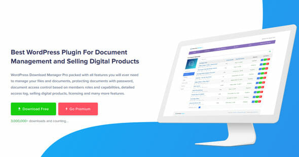 Download Manager Pro - WordPress Pro Membership Add-ons