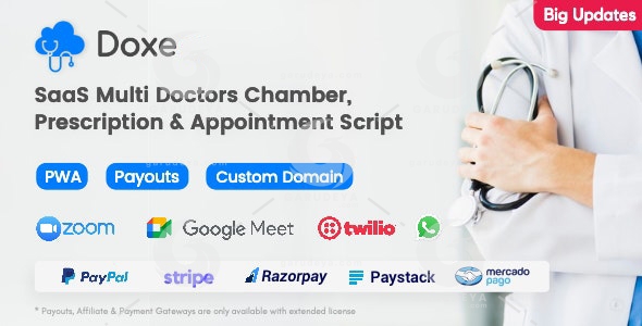 Doxe – SaaS Doctors Chamber, Prescription & Appointment Software