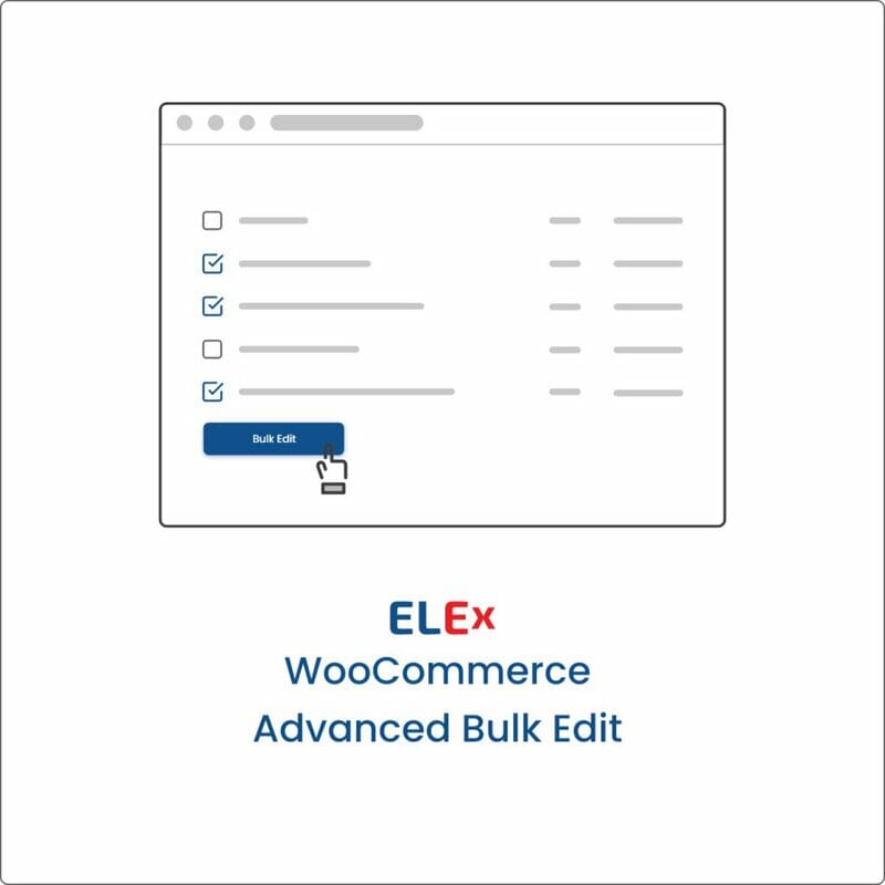 ELEX WooCommerce Advanced Bulk Edit Products, Prices & Attributes