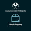 Easy Digital Downloads Simple Shipping