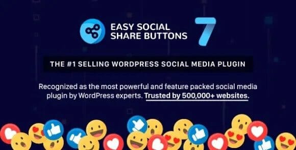 Easy Social Share Buttons for WordPress