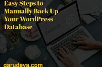 Easy Steps to Manually Back Up Your WordPress Database