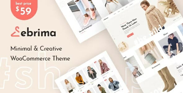 Ebrima – Minimal & Creative WooCommerce WP Theme
