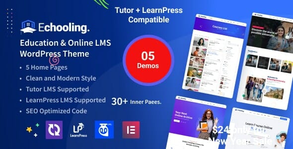 Echooling – Education WordPress Theme