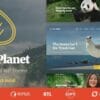 Ecology & Environment WordPress Theme - Green Planet