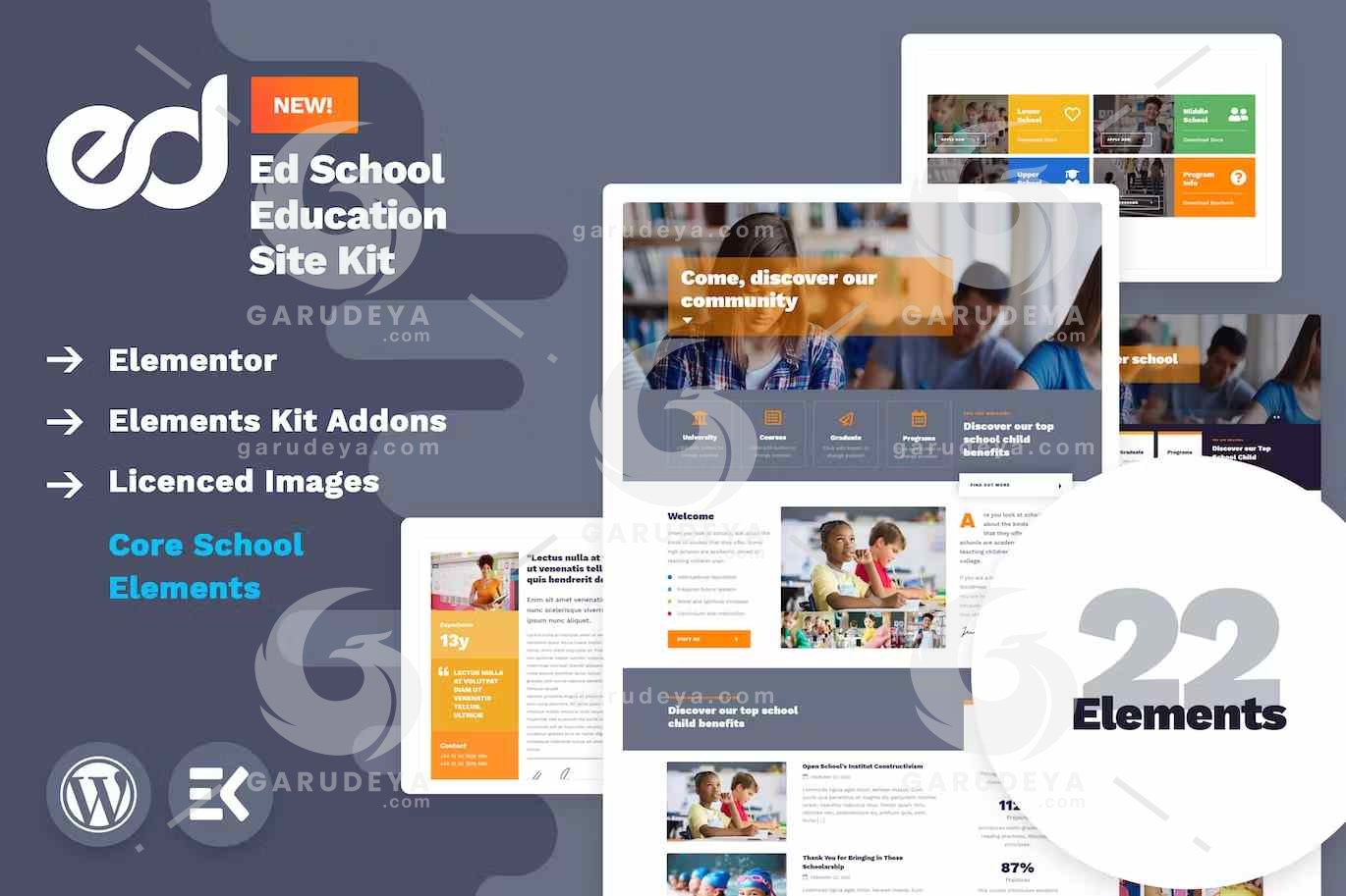 EdSchool - Education Template Kit